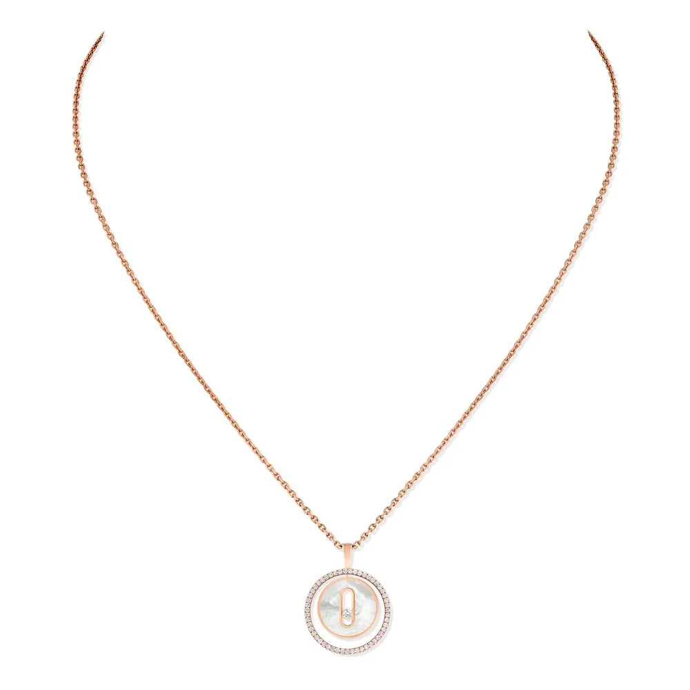 White Mother-of-Pearl Lucky Move PM Necklace