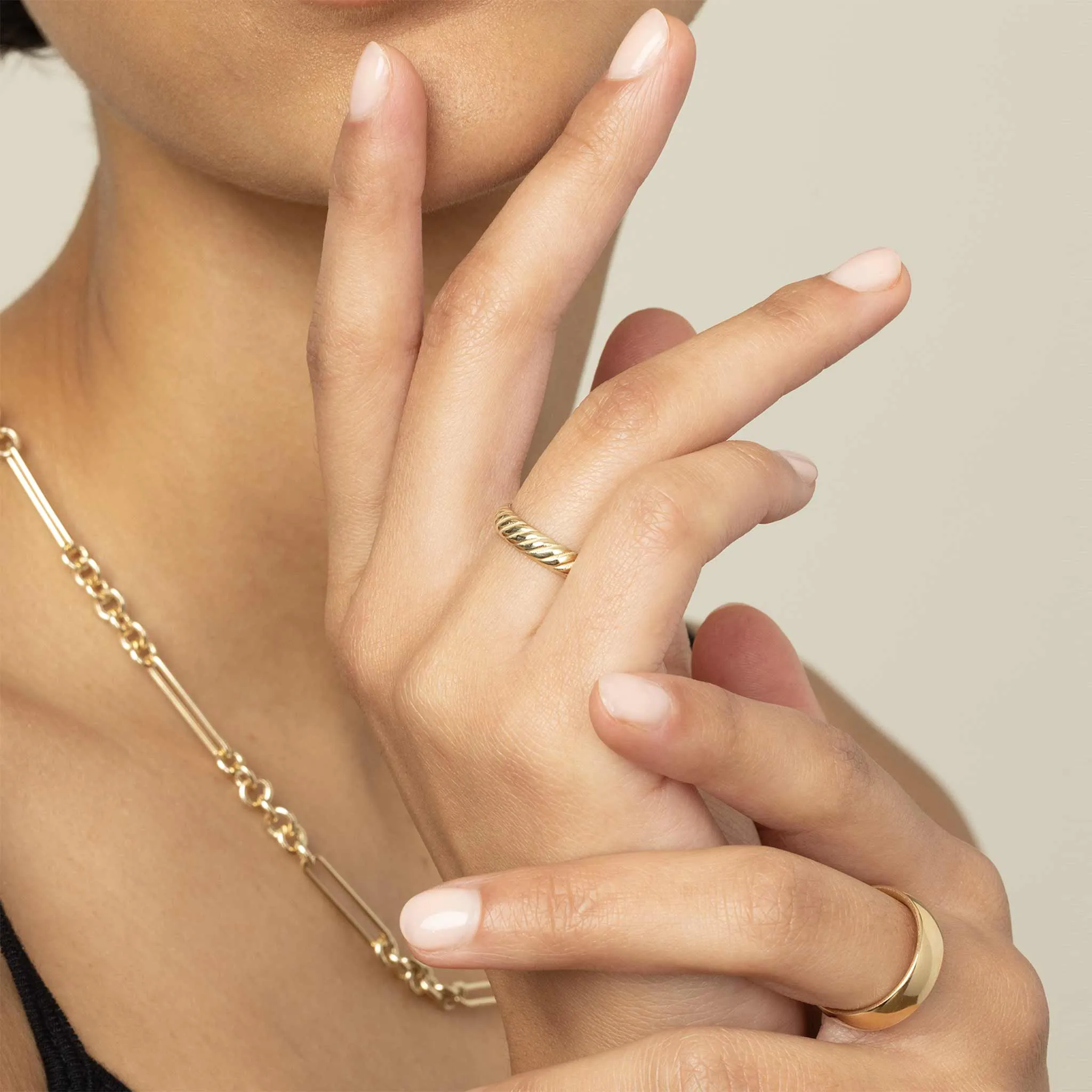 With A Twist Ring