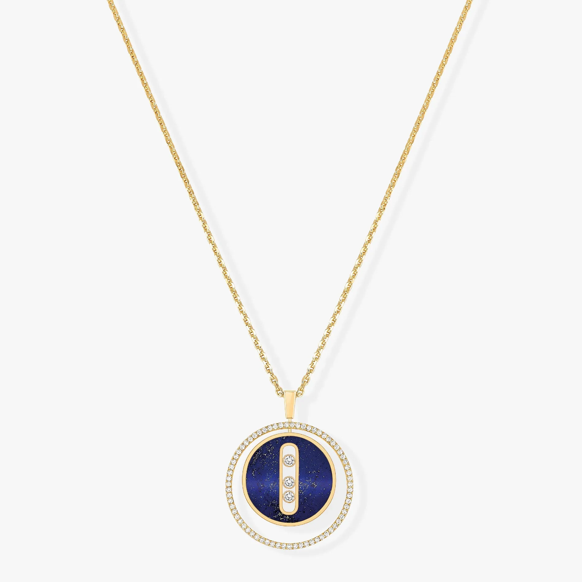 Yellow Gold Diamond Necklace