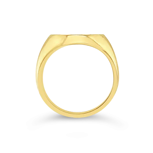 Yellow Gold Signet RIng